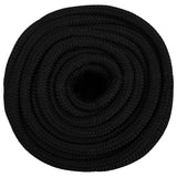 Vidaxl Werkouw 18 mm 25 m polyester sort