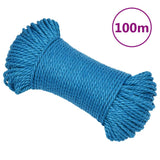 Vidaxl werkouw 3 mm 100 m polipropensko modra