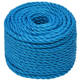 Vidaxl werkouw 16 mm 25 m polipropensko modra