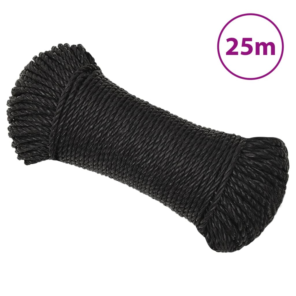 Vidaxl Werkouw 3 mm 25 m polypropen sort