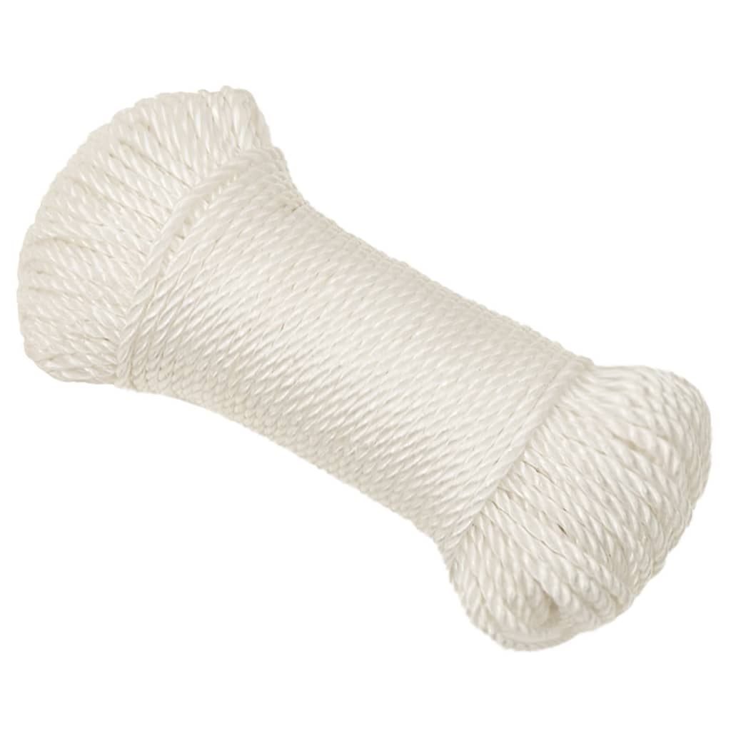 Vidaxl werkouw 3 mm 100 m en polypropène blanc