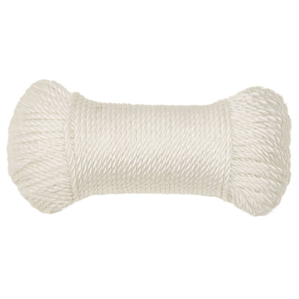 Vidaxl werkouw 3 mm 100 m en polypropène blanc