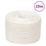 Vidaxl Werkouw 10 mm 25 m Polypropene white