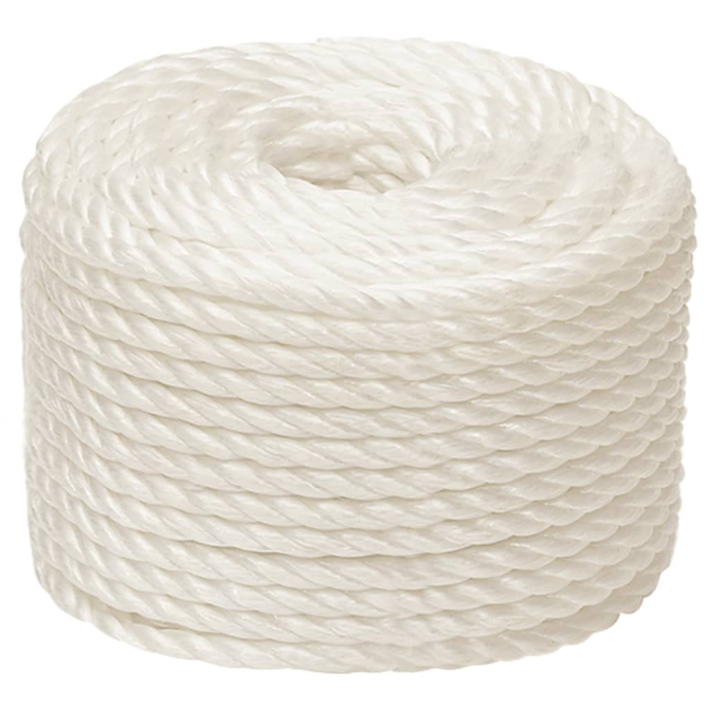 Vidaxl Werkouw 24 mm 100 m Polypropene white