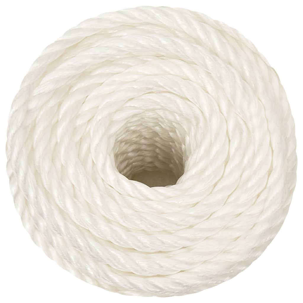 Vidaxl Werkouw 24 mm 100 m Polypropene white