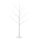 Vidaxl Berkenboom LED 48 LEDS BLANC CHAUD 120 CM BLANC