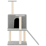 Vidaxl Cat Miwwelen mat Sisal Scratching Posts 109 cm Liicht