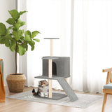 Vidaxl Cat Miwwelen mat Sisal Scratching Posts 109 cm Liicht