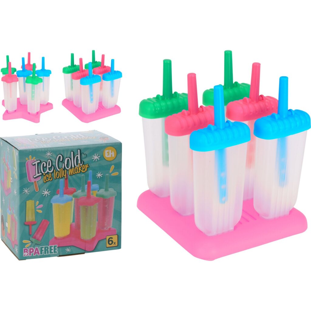 Základní icelolly výrobce pro 6 zmrzliny