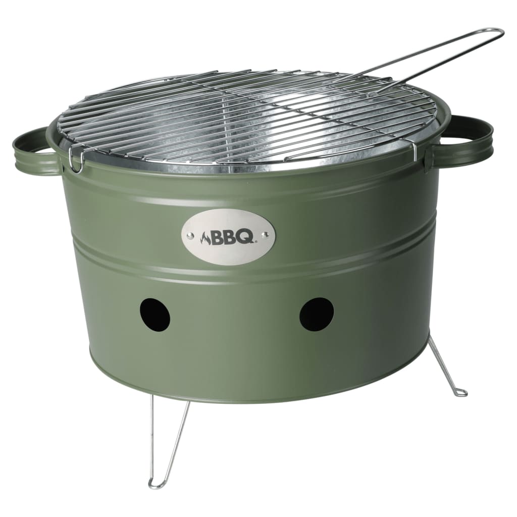 Prograrden Progarden Barbecue Eimer mit 2 Griffen 34,5 cm Matolijf Grün