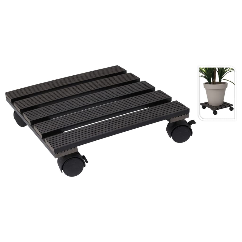 Progarden de progarden planta trolley cuadrado 29x29 cm gris