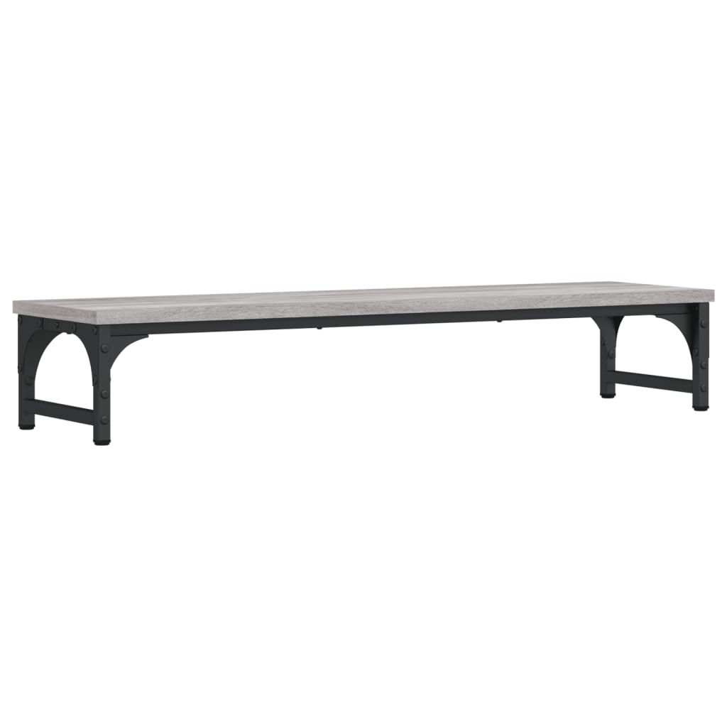 Vidaxl Monitor Standard 85x23x15.5 cm Processus en bois Grey Sonoma Oak