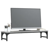 Vidaxl Monitor Standard 85x23x15.5 cm Processus en bois Grey Sonoma Oak