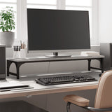 Vidaxl Monitor Standard 85x23x15.5 cm Processus en bois Grey Sonoma Oak