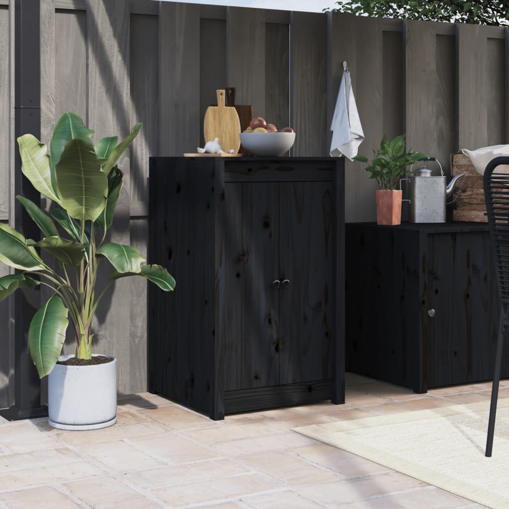 Porte dell'armadio Vidaxl per cucina esterna 50x9x82 cm in legno di pino