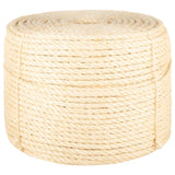 Corde vidaxl 10 mm 25 m 100% sisal