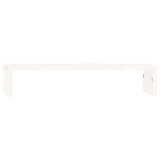 Vidaxl Monitor stands 50x27x10 cm Solid pine white