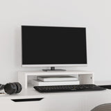 Vidaxl Monitor stands 50x27x10 cm Solid pine white