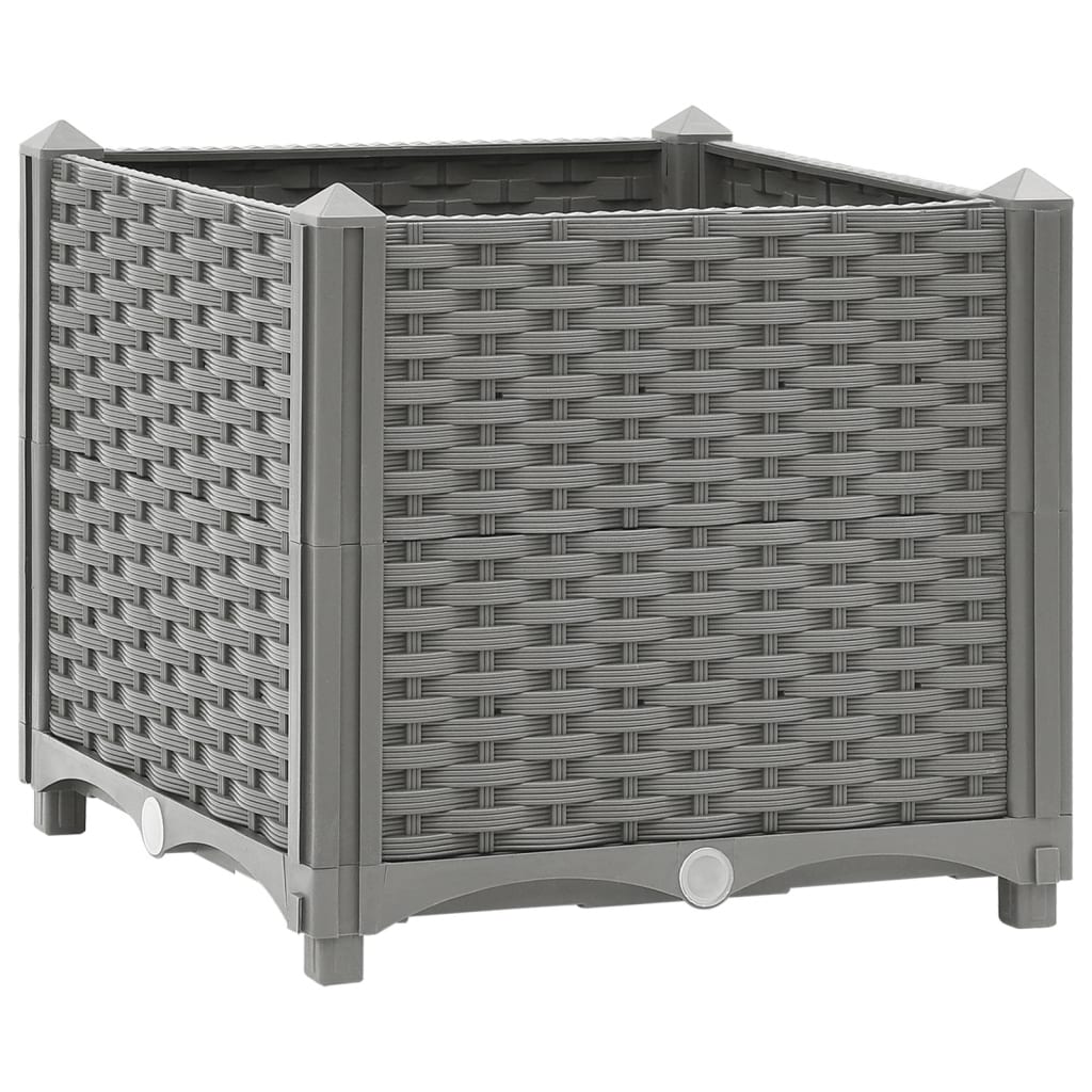 Vidaxl Planter surélevé 40x40x38 cm en polypropène