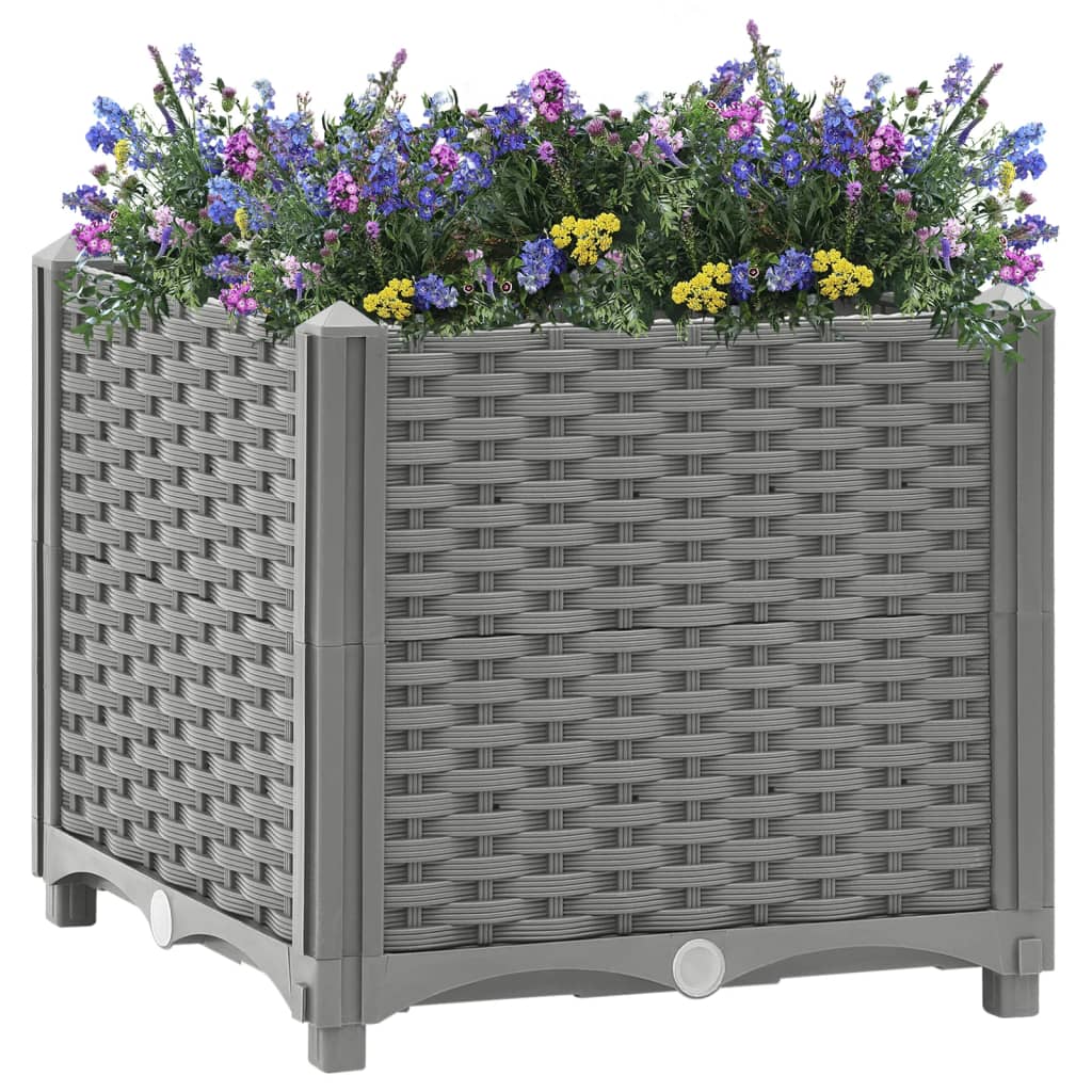 Vidaxl Planter surélevé 40x40x38 cm en polypropène