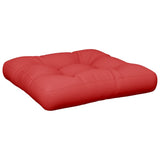 Vidaxl Pallet cushion 58x58x10 cm Fabric red