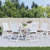 Cuscini di pallet Vidaxl 6 ST 50x50x7 cm tessuto Oxford Taupe