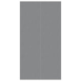Vidaxl Schwimmbad Segel 420x220 cm Polyester Geotextile hellgrau
