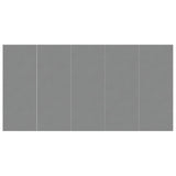 Vidaxl Pool Soil 550x280 cm Polyester géotextile gris clair