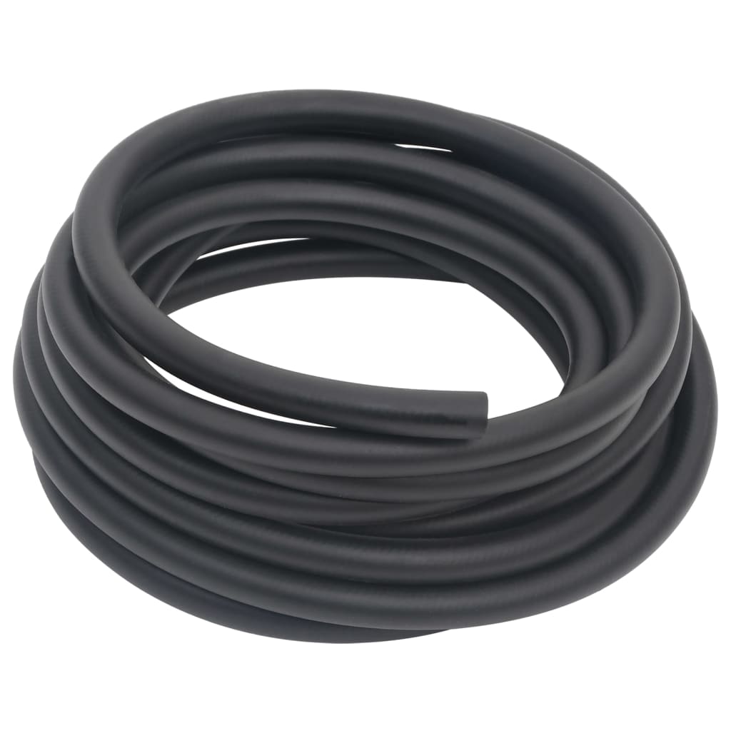 Vidaxl Air Slose Hybrid 0,6 '10 m gummi og PVC sort
