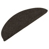 VIDAXL -Treppenmatten Selbstadhäsiv 10 PCs 65x22.5x3.5 cm Anthrazit -Colored