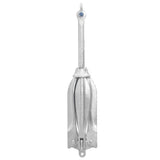 Ancre vidaxl pliant 12 kg d'argent en fonte thermiquement galvanisée