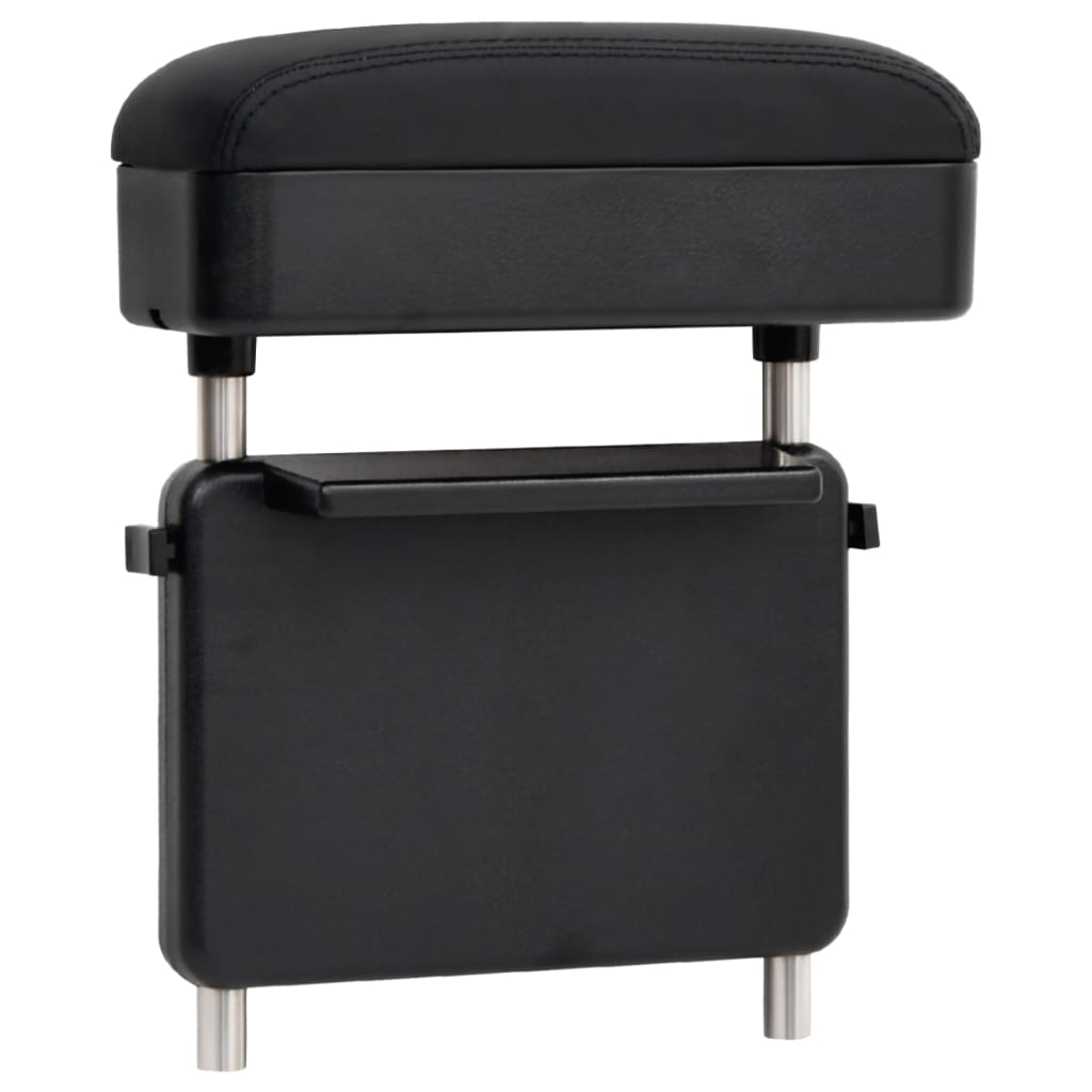 Vidaxl Armrest Universal 23x8x (30-38) cm ABS Sort