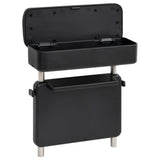 Vidaxl Armrest Universal 23x8x (30-38) cm ABS Sort