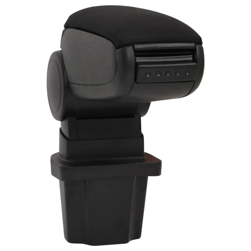 VIDAXL LECREST 13.5X32.5X (31-46.5) CM ABS Black