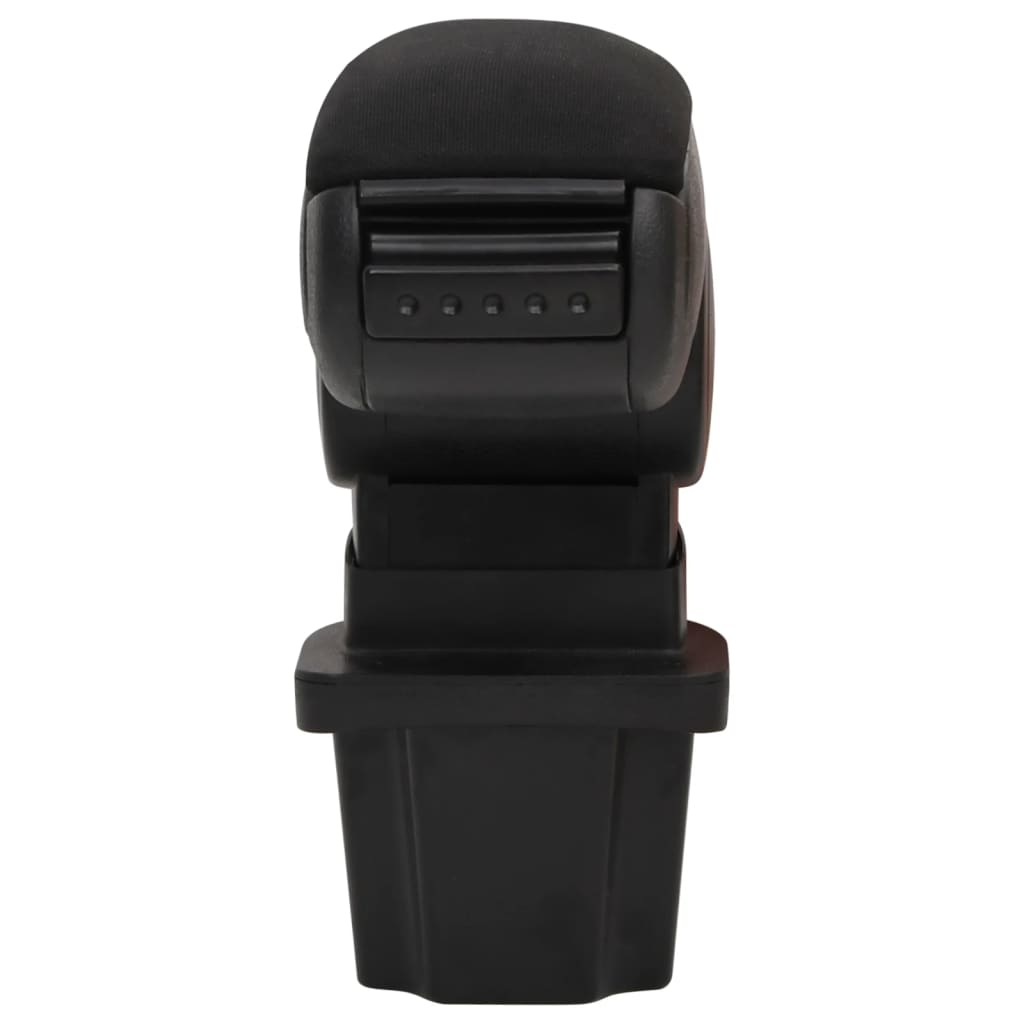 VIDAXL LECREST 13.5X32.5X (31-46.5) CM ABS Black