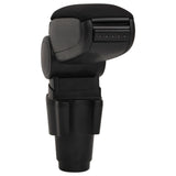 Vidaxl Armrest 12x33x (34-50) cm Abs schwaarz