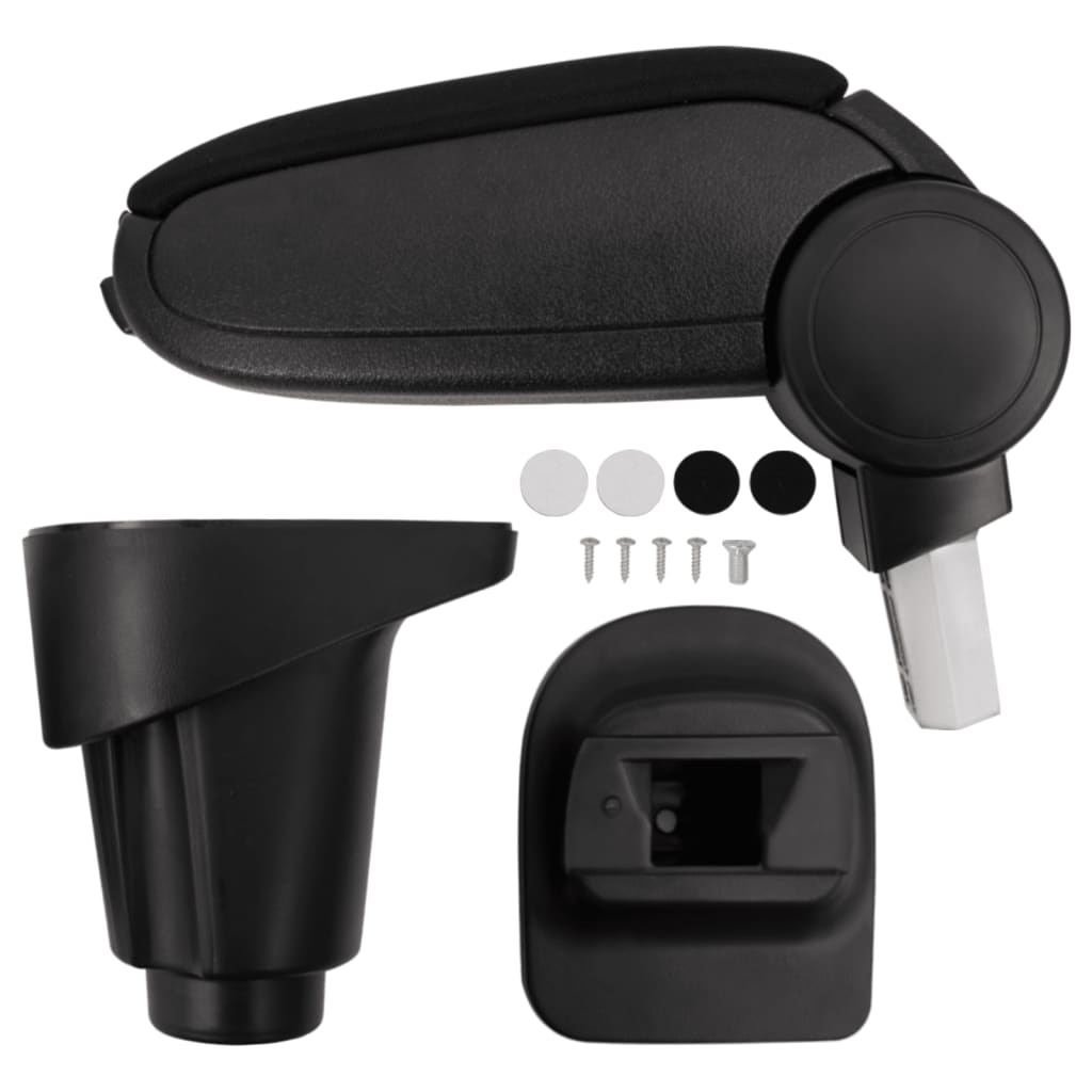 Vidaxl Armrest 14x35x (37-53) cm ABS Sort