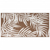 Vidaxl mimo koberec Reverzibilní 80x150 cm hnědá a bílá