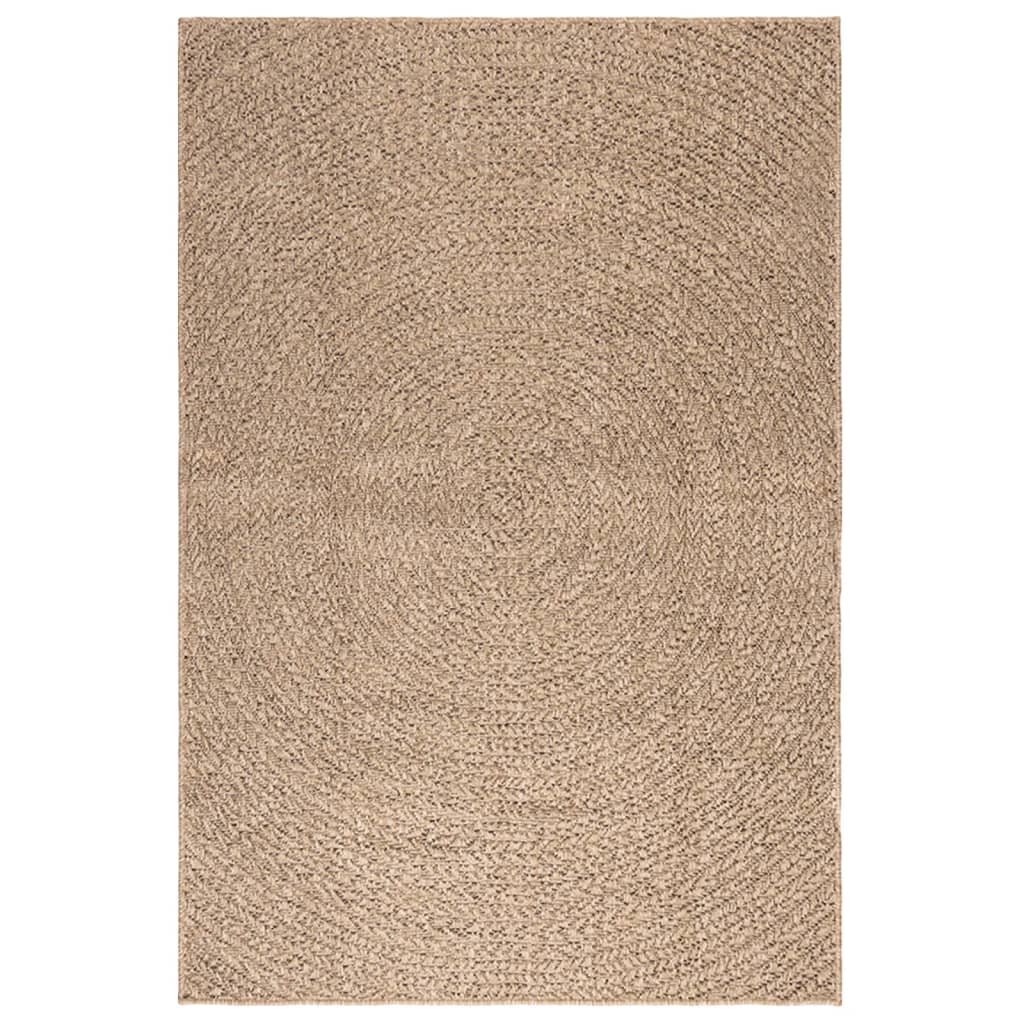 Vidaxl Rug Zizur all'interno e all'esterno di 120x170 cm look da iuta