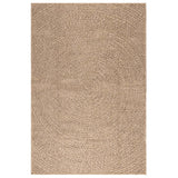 Vidaxl Rug Zizur all'interno e all'esterno di 120x170 cm look da iuta
