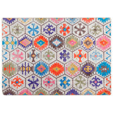 Vidaxl rug washable anti-slip 80x150 cm multi-colored
