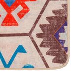 Vidaxl rug washable anti-slip 80x150 cm multi-colored