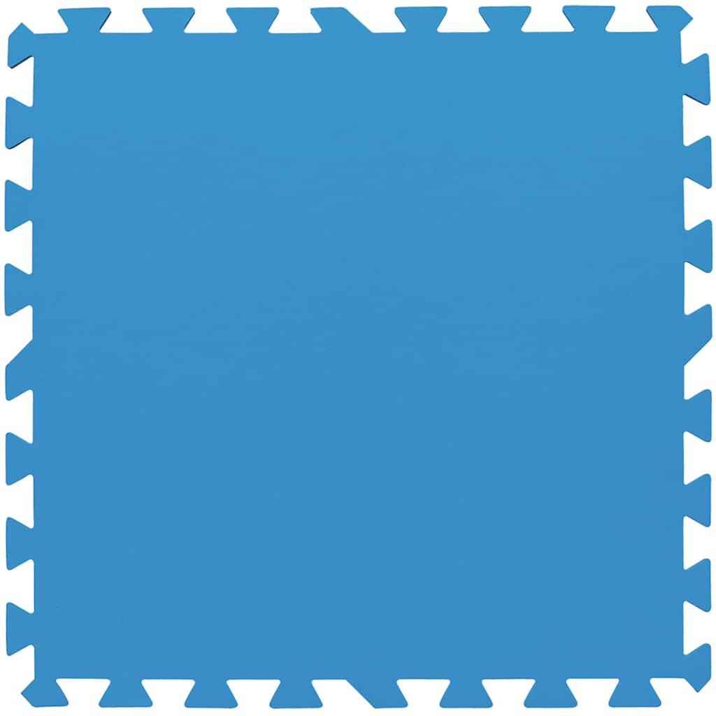 Bestway zwembadbodembeschermers 8 st blauw 58220