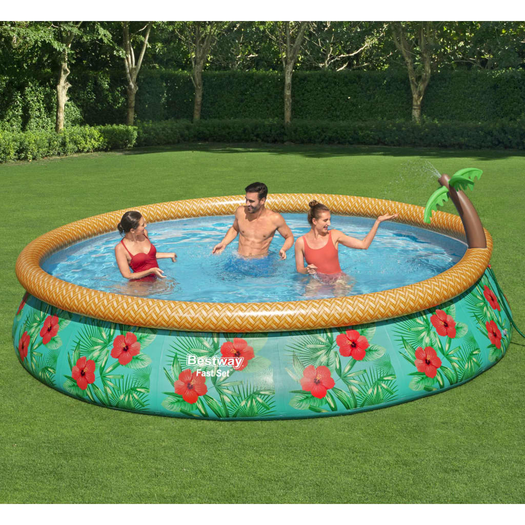 BESCHT FAST SET SET SET SETTING POP SET SET Paradise Palms onfloatablen 457x84 cm