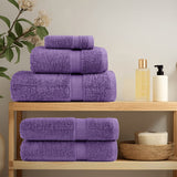 Serviettes Vidaxl Solund 2 PCS 600 g m² 100x200 cm violet