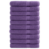 Serviettes Vidaxl Solund 10 st 600 g m² 100x200 cm violet