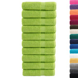 Serviettes de bain vidaxl solund 10 st 600 g m² 100x150 cm
