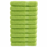 Vidaxl Handdicher Solund 10 PCS 600 g m²m² 100x200 cm Apple Gréng