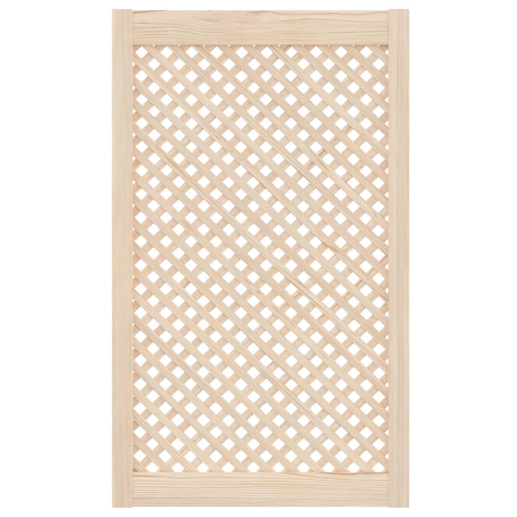 Portes d'armoires Vidaxl avec une tampon 2 PCS 59.5x99 cm Pine solide