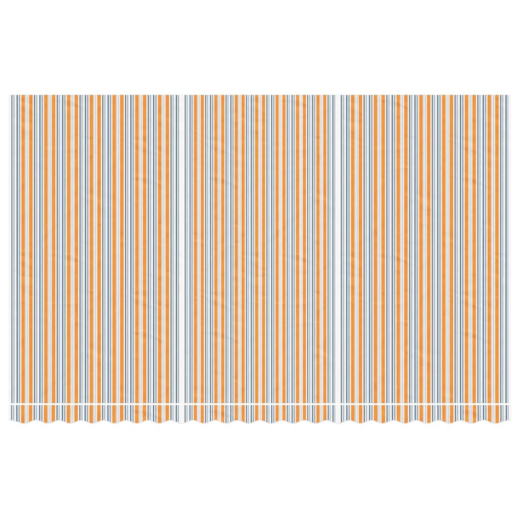 VidaXL replacement cloth for Luifel striped 5x3 m multicolour colored